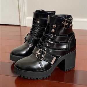 Public desire black boots